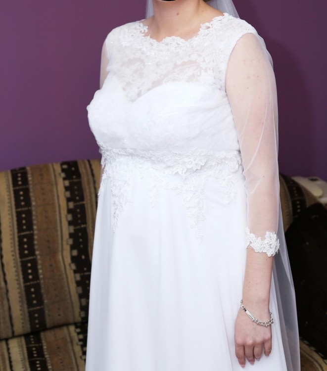 Suknia ślubna dla ciężarnej