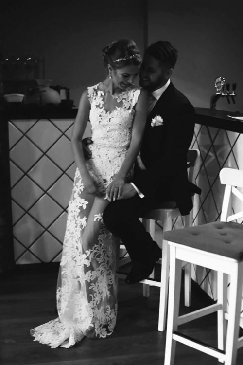 Piękna suknia ślubna