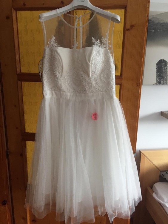 NOWA Suknia na ślub cywilny lub poprawiny!