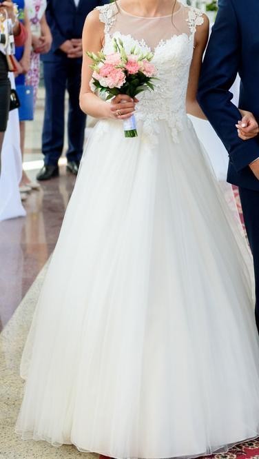 Suknia ślubna Justin Alexander 8852 + welon