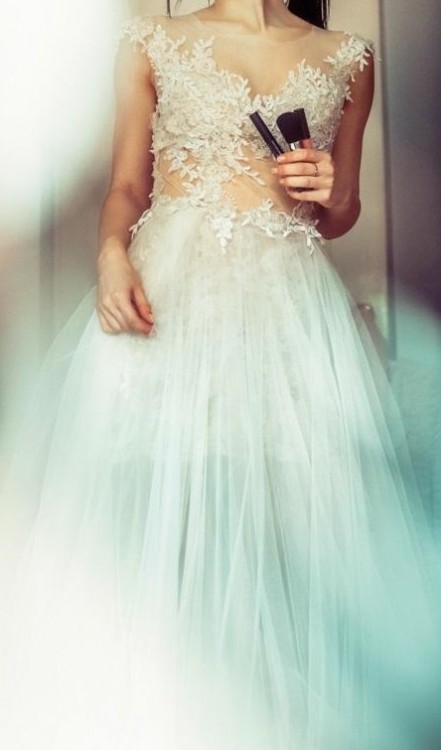 Suknia ślubna model Nadine + welon, rozmiar 34/36