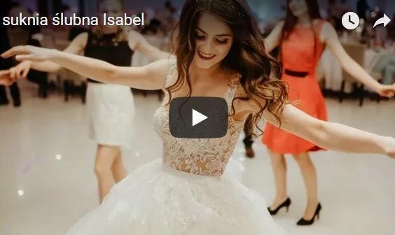 Suknia ślubna z modnymi koronkami, rozmiar 34