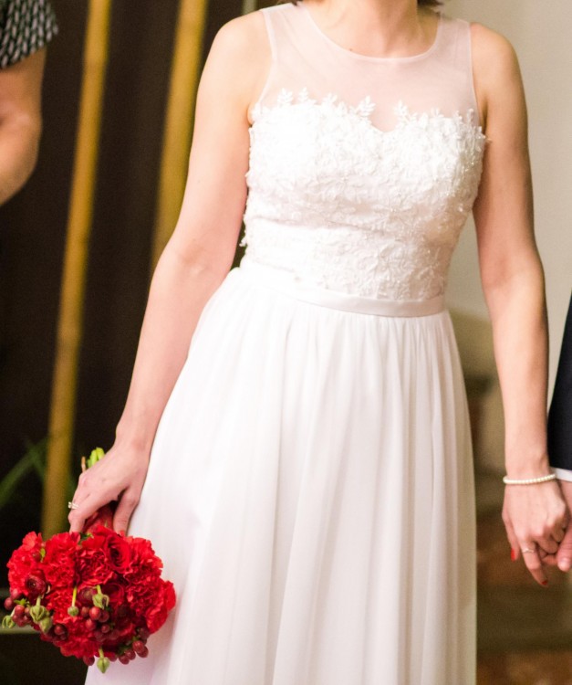 Suknia ślubna rozm. 34/36