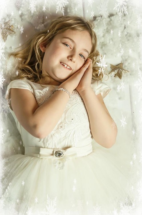 Sukienka dla druhny małej