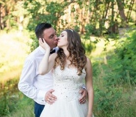 Suknia ślubna księżniczka