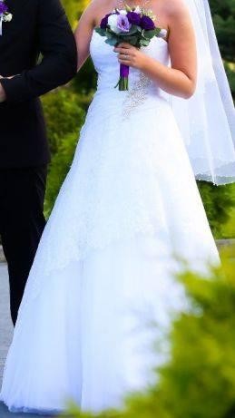 Suknia ślubna wyjątkowa, zwiewna, lekka