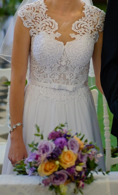 Suknia ślubna- projekt własny