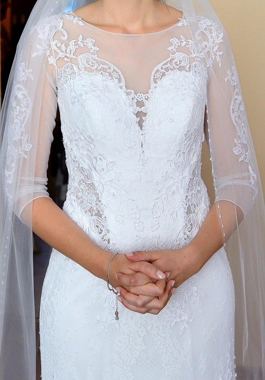 Wyjątkowa suknia ślubna dla wyjątkowej Panny Młodej