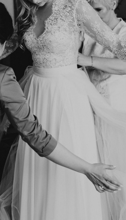 Przepiękna suknia ślubna od Sylwii Kopczyńskiej