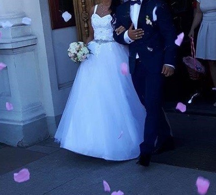 Zjawiskowa suknia ślubna