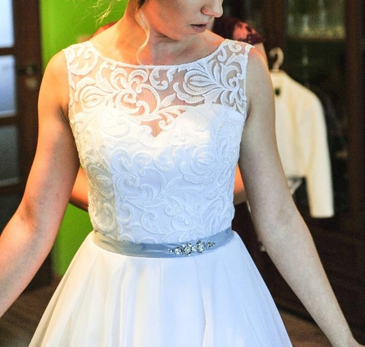 suknia ślubna biała Epia