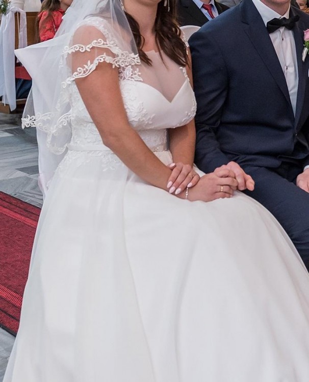 Suknia ślubna Atelier Ślubne Ewa Śliwa r 38