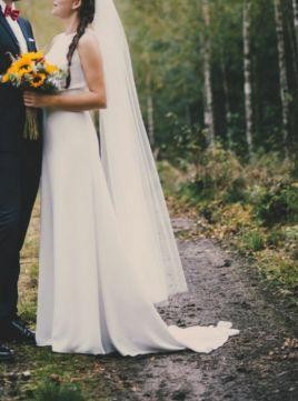 Klasyczna i elegancka suknia, kolekcja Igar 2017, r. 36/38