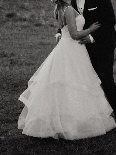 Przepiękna, efektowna suknia Ślubna Amaretto + welon gratis