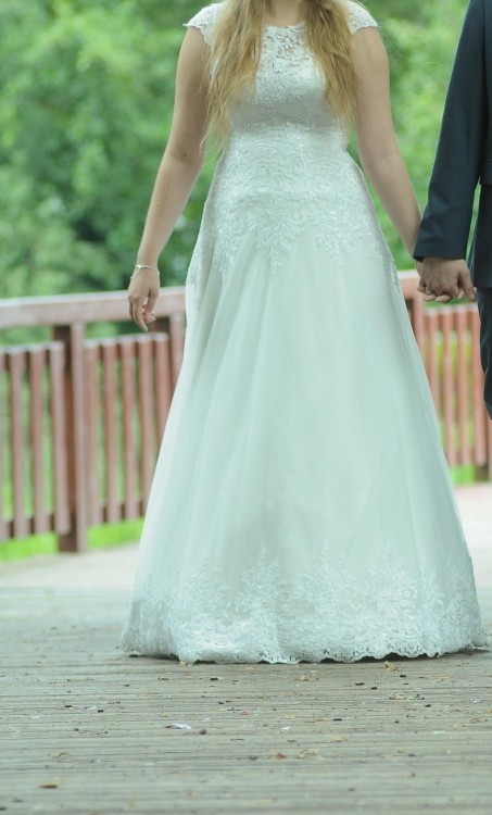 SUKNIA ŚLUBNA-NICOLE -SPRZEDAM