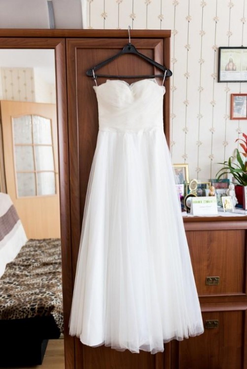 Suknia ślubna - mały rozmiar 34-36