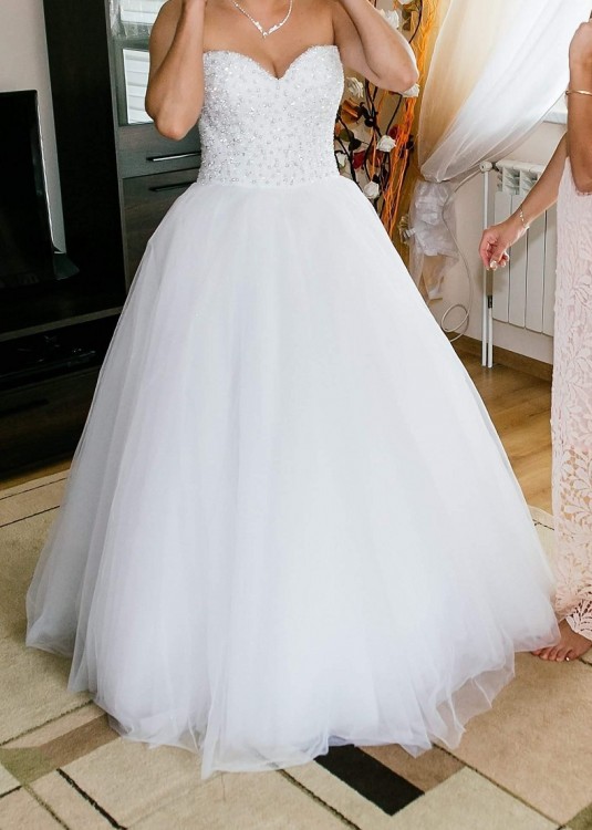 sprzedam suknie slubna rozmiar 36 -38