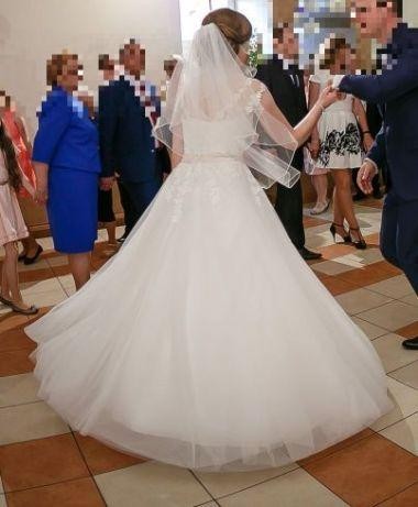 Piękna suknia ślubna rozmiar 36