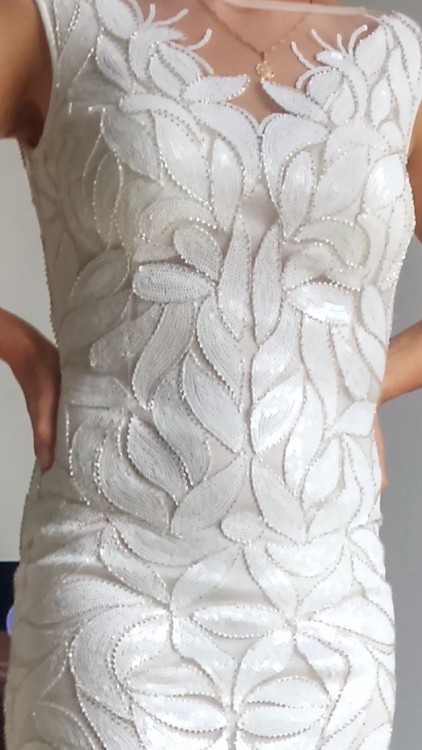 SUKNIA ŚLUBNA, ślub cywilny rozm 36