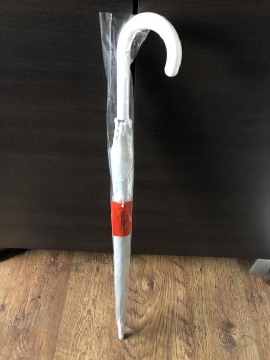 Parasolka ślubna przezroczysta 130cm