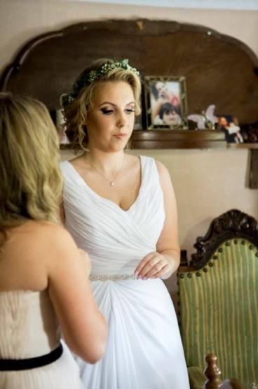 SUKNIA ŚLUBNA w stylu rustykalnym