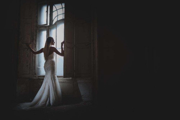 Suknia ślubna Justin Alexander 9794 w kryształkach