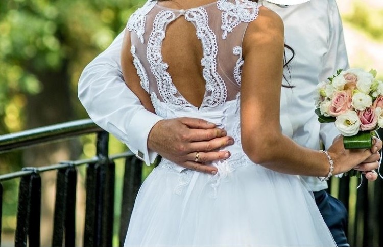 SUKNIA ŚLUBNA princessa 36/38