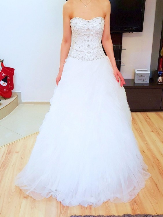 Suknia Ślubna JUSTIN ALEXANDER model 8755 rozm.34/36