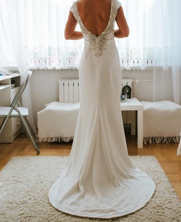 Suknia Viola Piekut elegancki model roz. 34-36 Botega