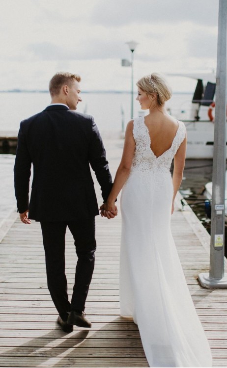 Suknia ślubna własnego projektu