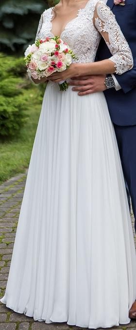 Suknia ślubna LARISA ecru 34/36