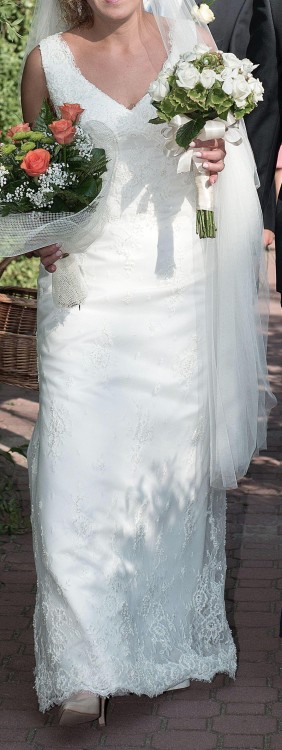 elegancka suknia ślubna,