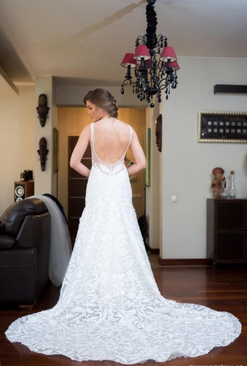 Suknia ślubna! Amy Love!Wydłużony tren! Welon gratis!!