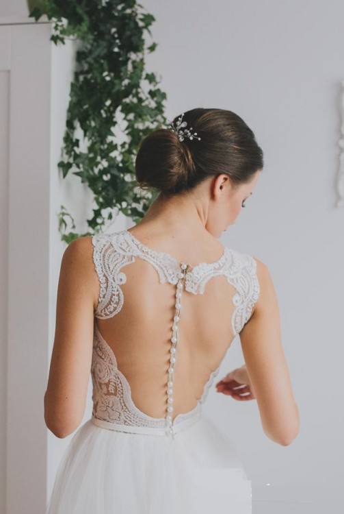 Subtelna suknia ślubna!