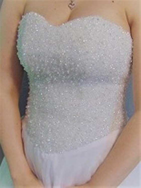 Suknia ślubna z kryształkami Swarovskiego