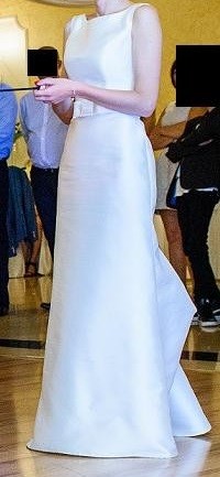 elegancka suknia ślubna