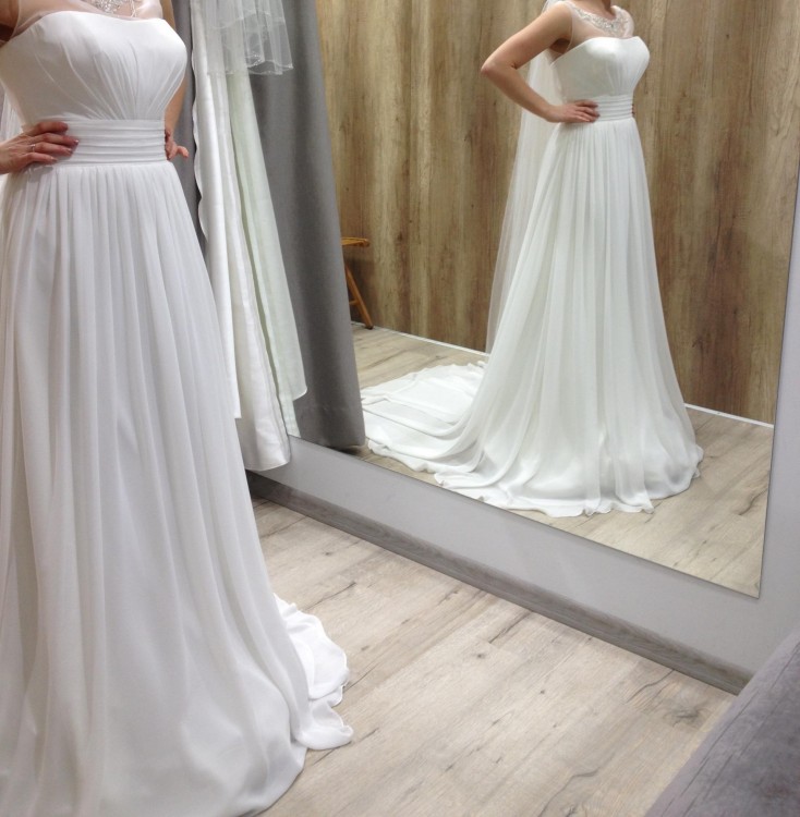 SPRZEDAM PIĘKNĄ SUKNIĘ ŚLUBNĄ