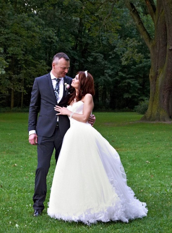 sprzedam zjawiskową suknię ślubną