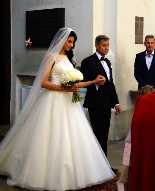 piękna suknia ślubna, David Tutera r. 36 ZJAWISKOWA