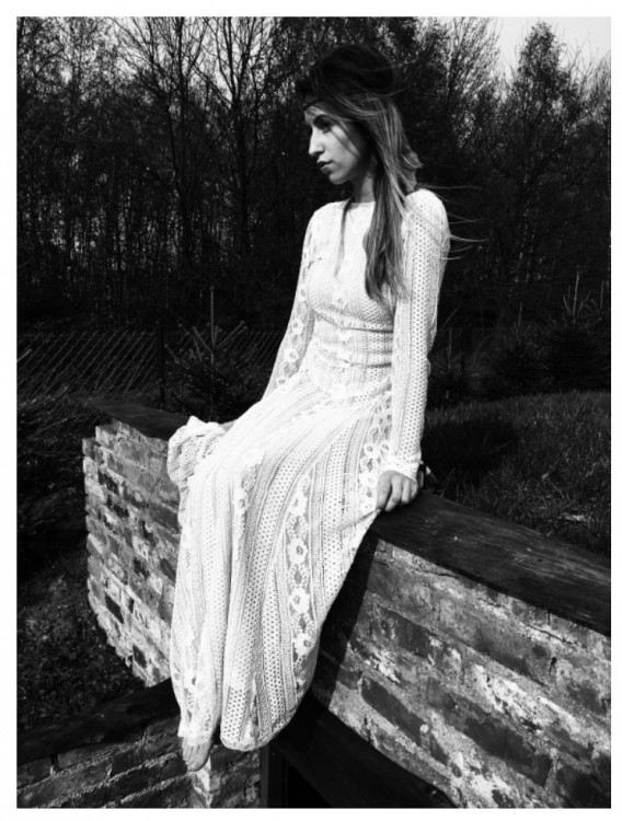 Nowa suknia ślubna w stylu boho. Rozmiar 36.