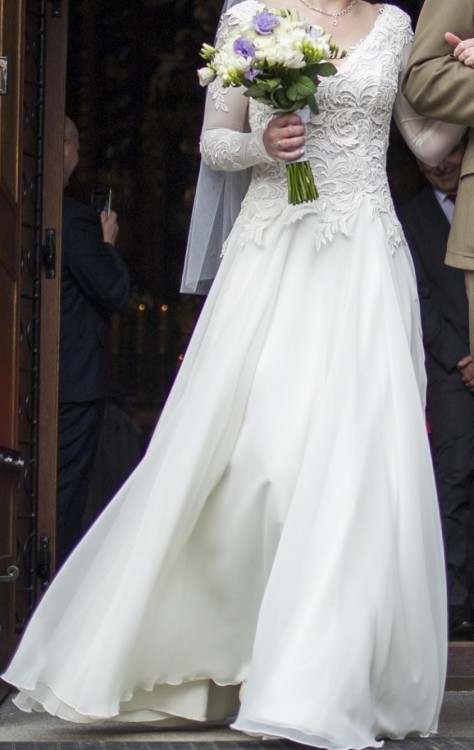 Suknia ślubna Oriana Gala rękaw 36