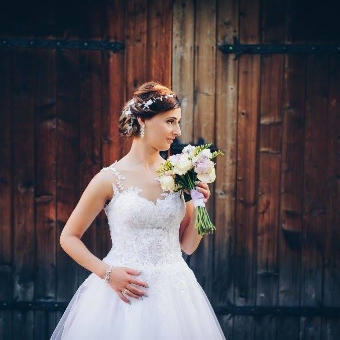 Biała Suknia Ślubna Princessa MODEL 2017