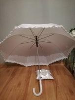 parasol ślubny i poduszka na obrączki (można kupić osobno )
