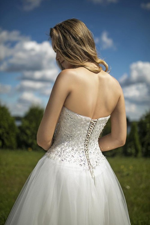 Suknia ślubna z kolekcji Julii Gastoł model Matilda