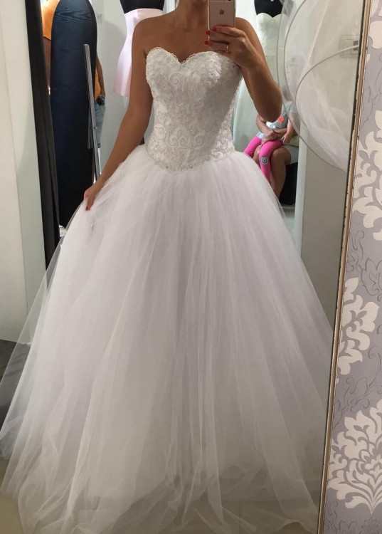 Suknia ślubna princessa, księżniczka