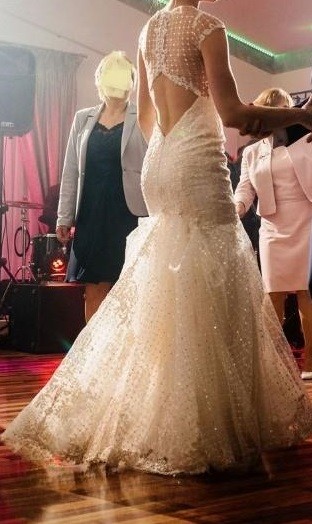 Wyjątkowa suknia ślubna 2018 34/36 172+8cm