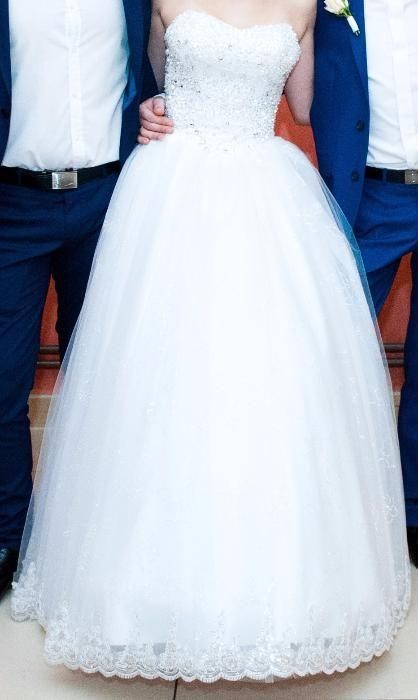 Suknia ślubna księżniczka