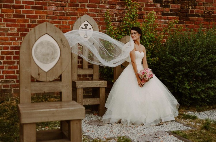 Suknia ślubna w stylu księżniczki