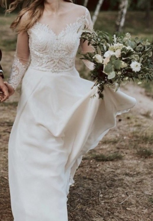 Przepiękna rustykalna suknia GALA „Raisa”