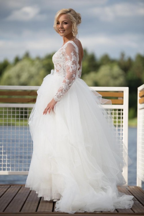 Suknia ślubna - Sylwia Kopczyńska - KELSI/MAUREEN r.34/36